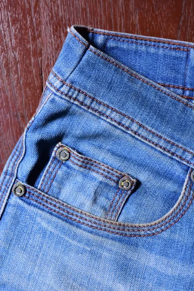 Tejido azul jeans —  Fotos de Stock