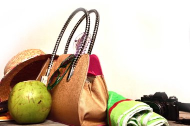 plaj seyahat için donatım