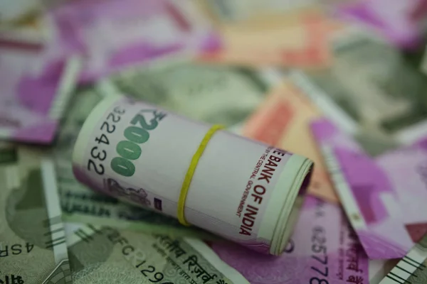 Waluty papierowej Indian 2000 — Zdjęcie stockowe