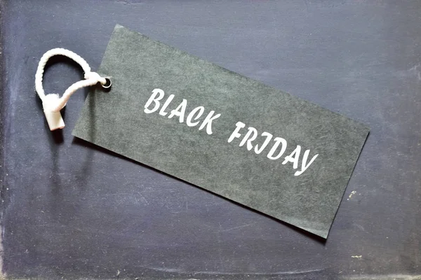 Sale Announcement Tag Black Background — Stock Photo, Image