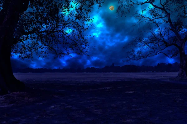 Ночное Фоновое Небо Фотография Сгенерирована Помощью Программы Обработки Изображений Состоит — стоковое фото