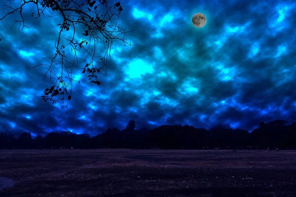 Ночное Фоновое Небо Фотография Сгенерирована Помощью Программы Обработки Изображений Состоит — стоковое фото
