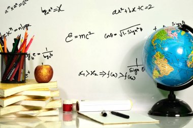 Beyaz arka plan üzerinde okuma Resepsiyon