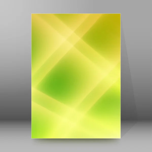 Sestava pozadí brožura titulní stránky A4 styl abstrakt glow09 — Stockový vektor