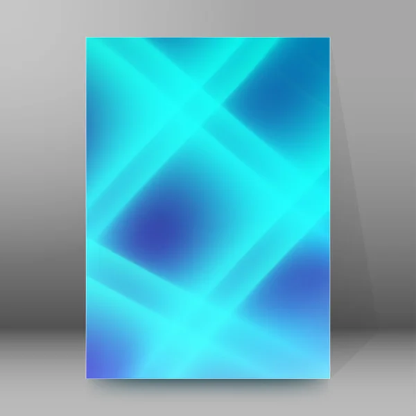 Hintergrundbericht Broschüre Umschlagseiten a4 style abstract glow11 — Stockvektor