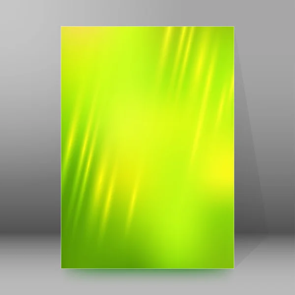 Bakgrundsrapport broschyr omslagssidor A4 stil abstrakt glow19 — Stock vektor