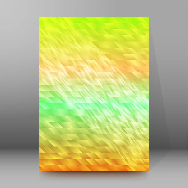 Hintergrundbericht Broschüre Umschlagseiten a4 style abstract glow56 — Stockvektor