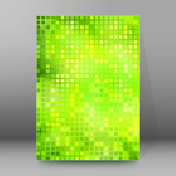 Dépliant de rapport de fond Pages couverture A4 style résumé glow86 — Image vectorielle