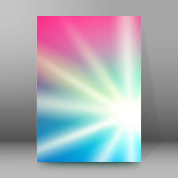 Hintergrundbericht Broschüre Umschlagseiten a4 style abstract glow88 — Stockvektor