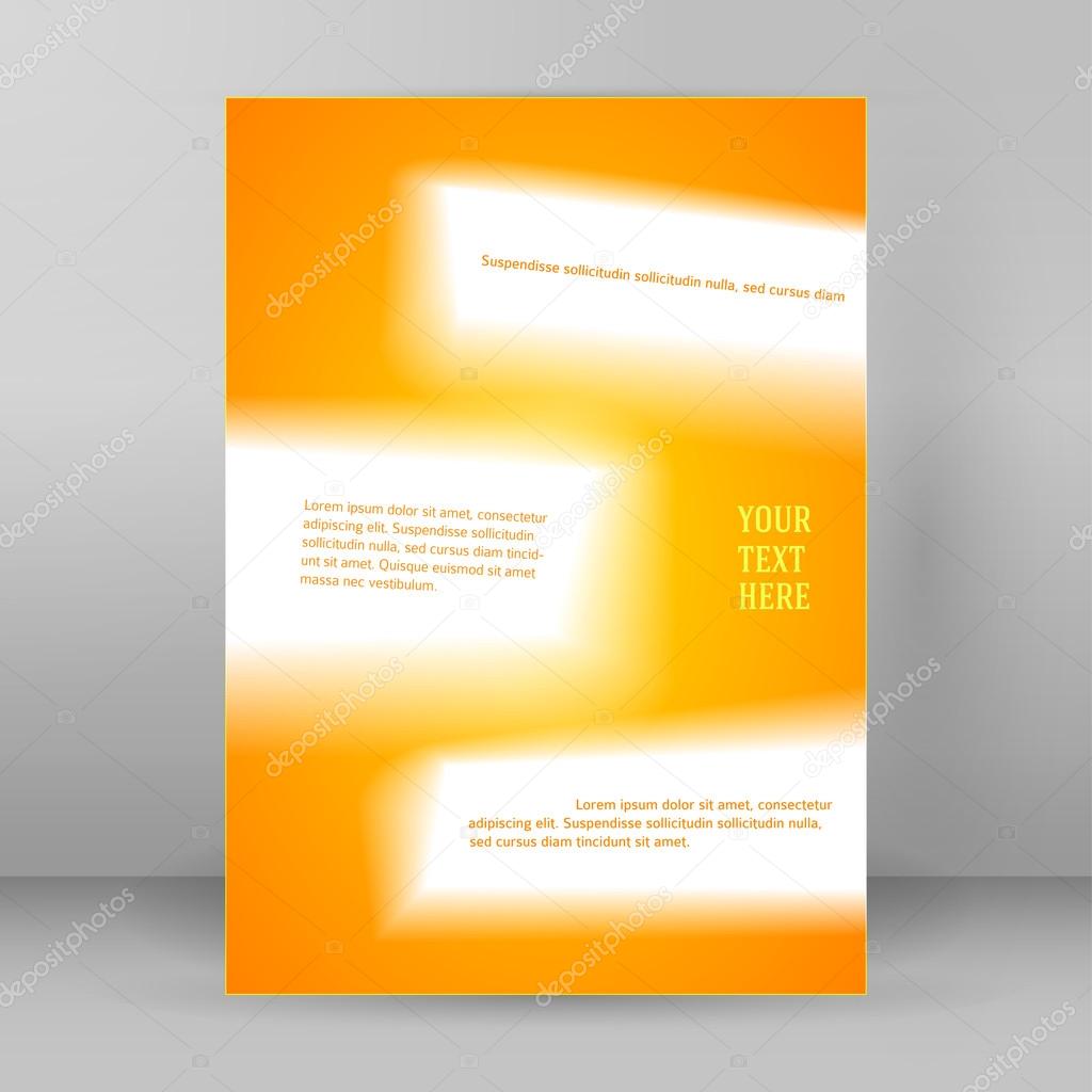 abstract background page booklet format A4 blur01
