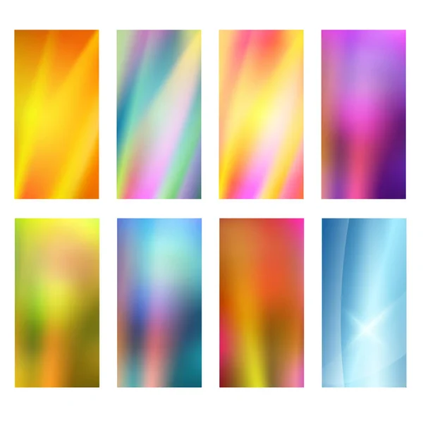 Banner vertical conjunto diseño elemento fondo brillo shap abstracto — Archivo Imágenes Vectoriales