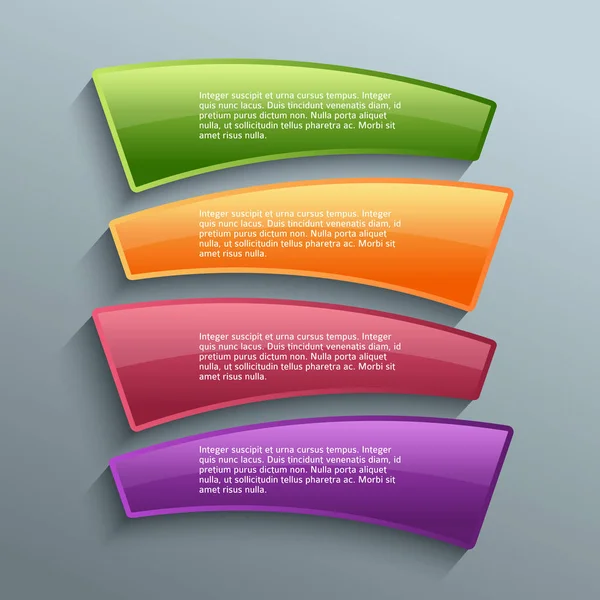 Săli de prezentare Powerpoint steps08 — Vector de stoc