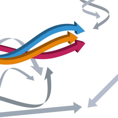 soyutlama arka plan yön okları wave05 karışıklık