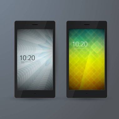 arka plan ekran cep telefonu şık parlaklık effect10 için
