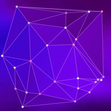 Modern arka plan üçgenler 3d efekti parlayan light99