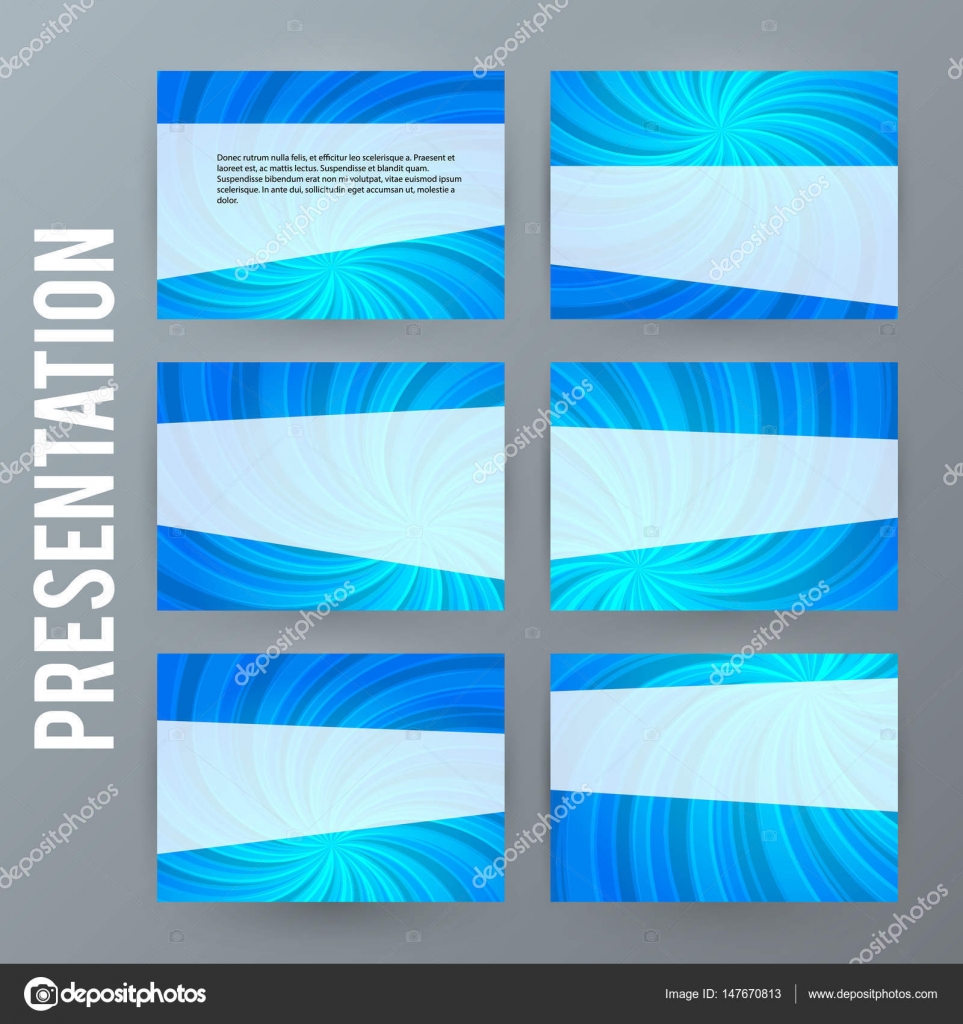 plantilla de presentacin para powerpoint fondo blue19 archivo imgenes vectoriales