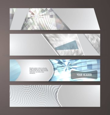 Tasarım öğesi web sitesi başlık yatay banner background06