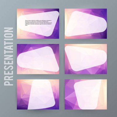 Yatay banner arka plan tasarım öğesi powerpoint precentat