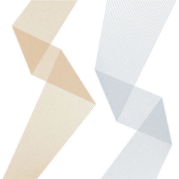 Elemento de diseño poligonal de muchas líneas paralelas17 — Archivo Imágenes Vectoriales