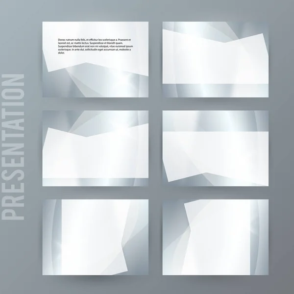 Metalic ensemble présentation arrière-plan design flou moderne15 — Image vectorielle