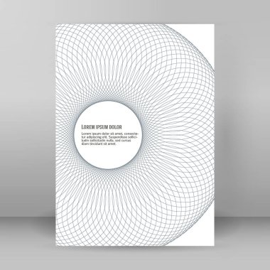 Arka plan tasarım öğesi tel kafes dijital daire çizgisinin