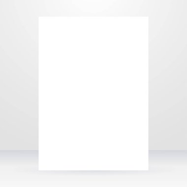 temiz boş etkisi 3d kağıt sayfa10