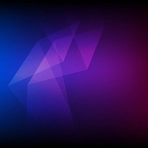 Farben abstrakter Hintergrund und leuchtendes Licht Neon-Effekt26 — Stockvektor