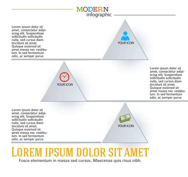 Moderni infografia tyyli liiketoiminnan esityssuunnittelu08 — vektorikuva