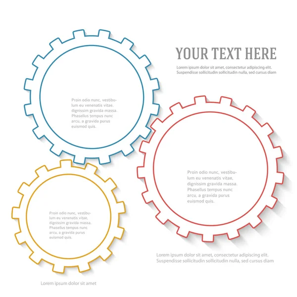 Moderne infographics stijl zakelijke presentatie design23 — Stockvector