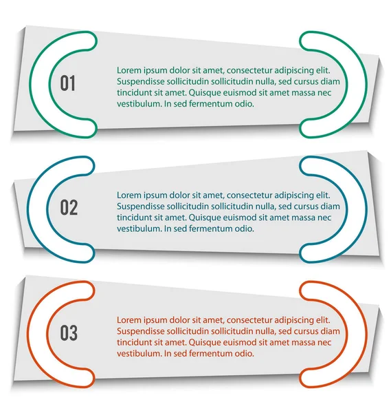 Infographie moderne style présentation d'entreprise design30 — Image vectorielle