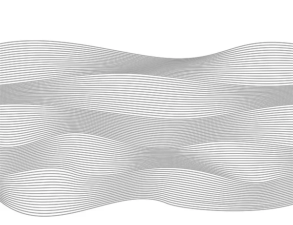 Wave Design element many parallel lines wavy form03 Stock Vector Image ...