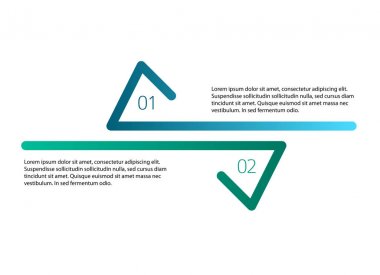 Infographic stili arka plan iş tanıtımı template05