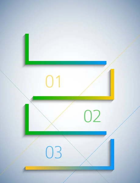 Modello di presentazione aziendale di sfondo in stile infografico12 — Vettoriale Stock