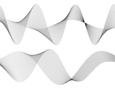 öğe çok dalgalı çizgiler kaset effect03 Tasarla