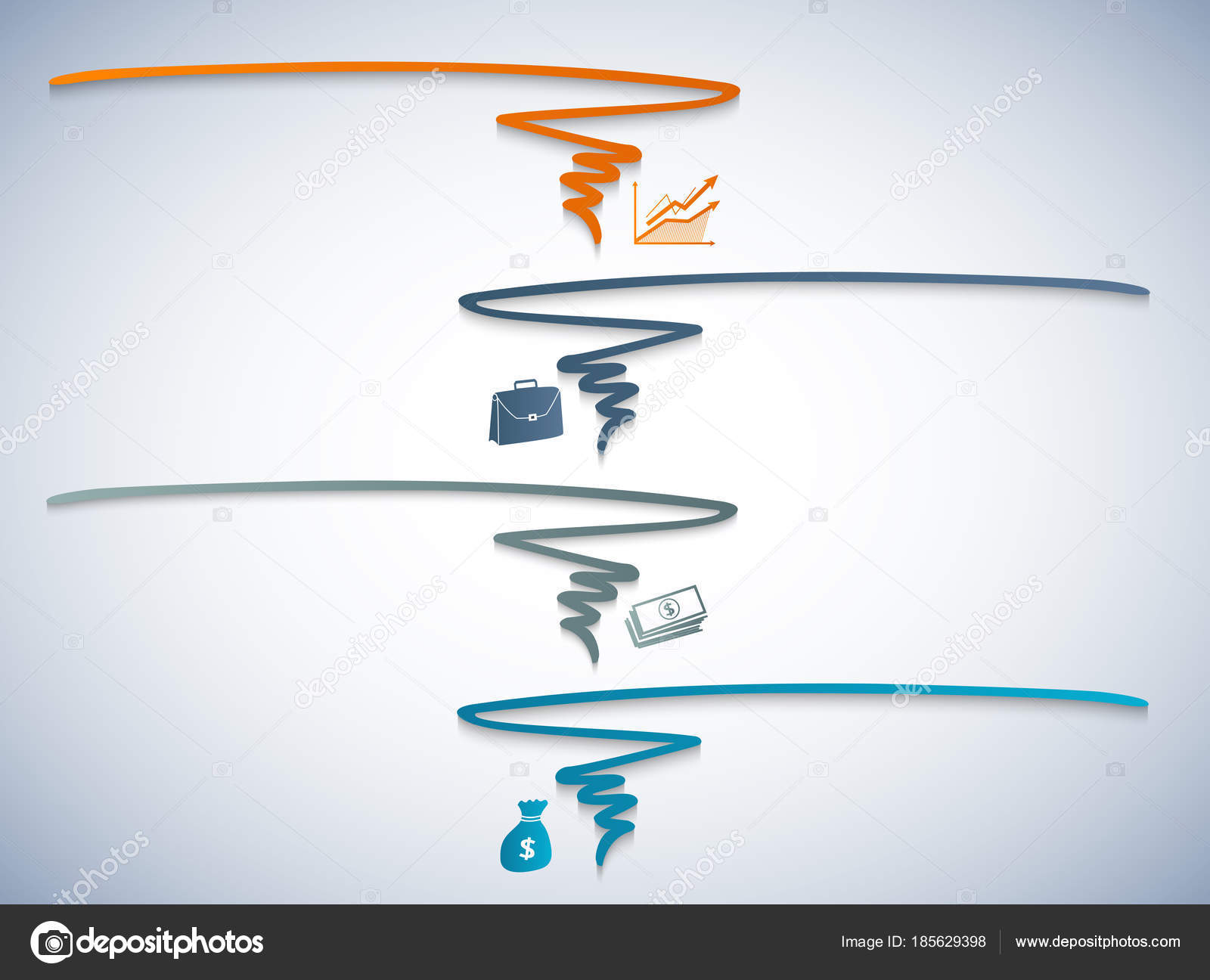 finance presentation design element infographic company06 — stock finance presentation design element infographic company06 — stock, A Presentation Template For An Automotive Sector Risk, Presentation templates