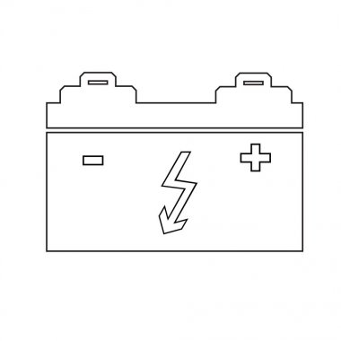 tasarım öğesi simgesi pil simgesi otomobil servisi theme01