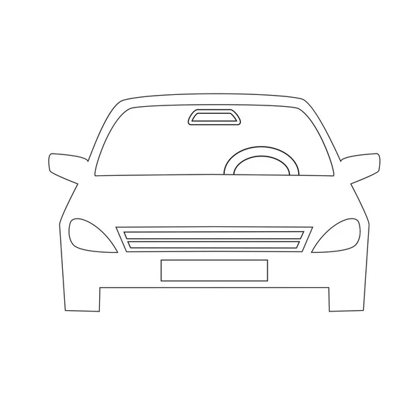 Elemento di design simbolo icona automobile servizio tema01 — Vettoriale Stock