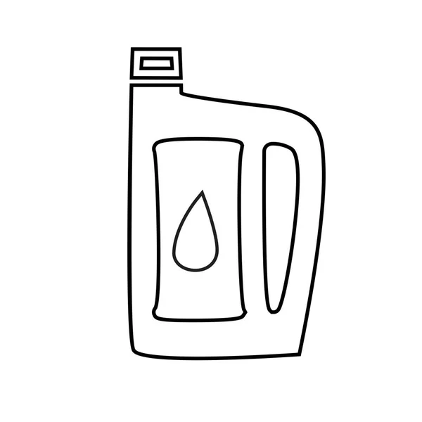 Elemento di design simbolo gas icona automobile servizio tema04 Vettoriale Stock