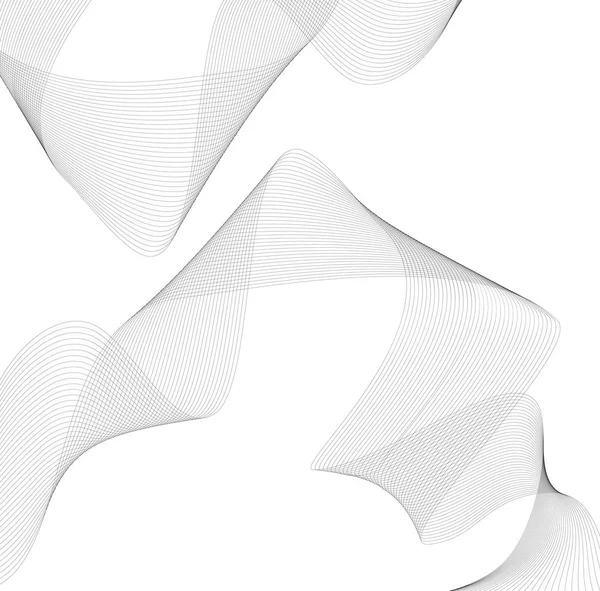 Elemento de diseño líneas onduladas cinta motion03 — Archivo Imágenes Vectoriales