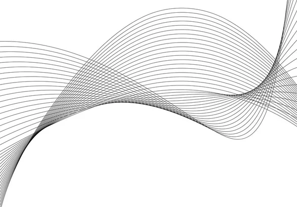 Волнистые линии ленты дизайн элемента motion16 — стоковый вектор