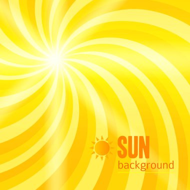 Tasarım öğeleri arka plan şablonu güneş gün yaz theme04