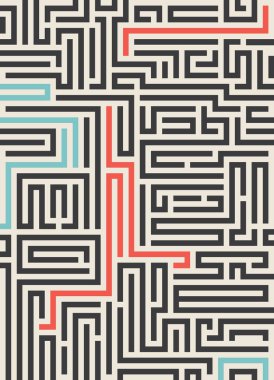 flyer04 reklam vintage arka plan tasarım öğeleri labirent