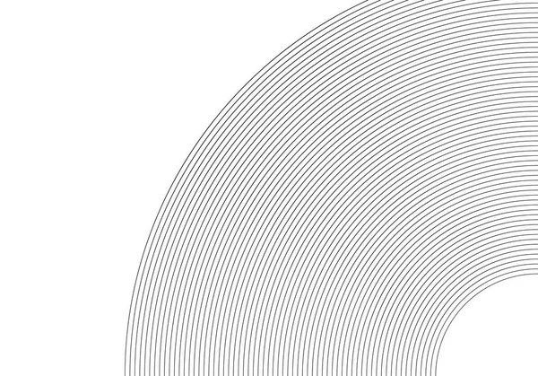 Eléments de design Cercle circulaire de nombreuses lignes sur fond blanc01 — Image vectorielle