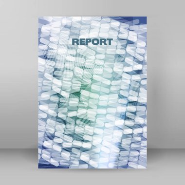 Teknoloji el ilanı tasarım öğeleri arka plan template02