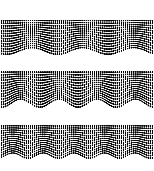 Tool brush set random gray pixel pattern for design element05 — Stock Vector