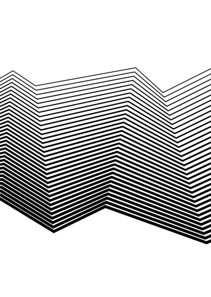 Abstract achtergrond veel polylijn lijnen van dik naar thin20 — Stockvector