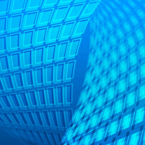 Blaues Mosaik Hintergrundeffekt glühende Hervorhebung Design-Elemente1 — Stockvektor