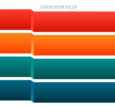 Şablon afiş tasarım öğesi infographics el ilanı brochure02