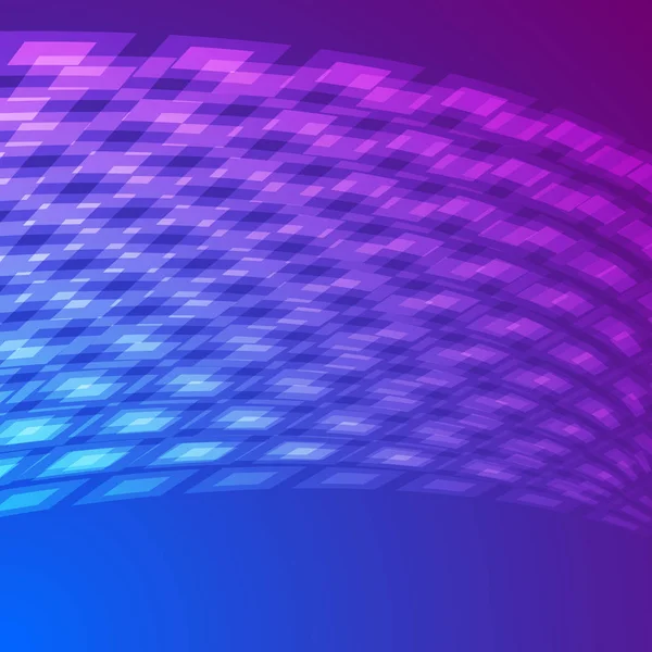 Mosaico púrpura efecto de fondo resplandeciente elemento de diseño — Vector de stock
