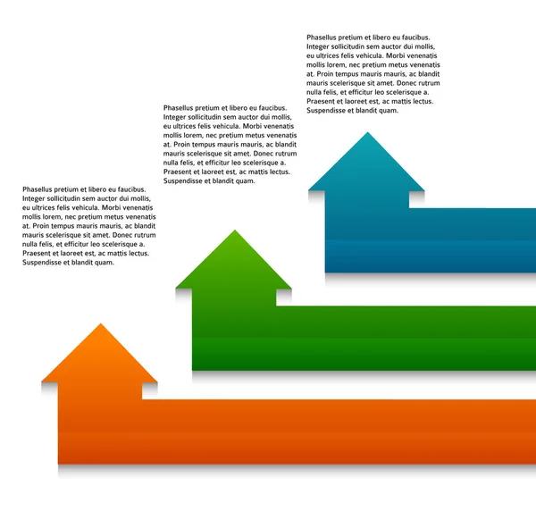 Template banner design element infographics flyer brochure28 — Stock Vector